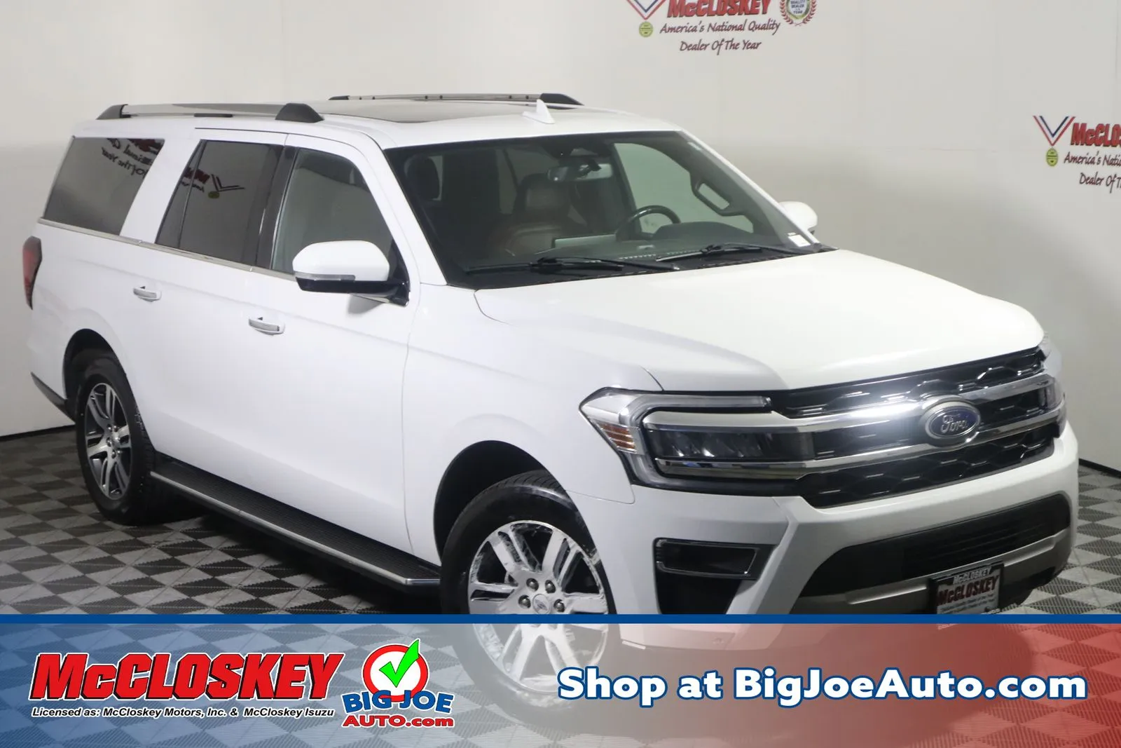 White 2023 Ford Expedition Max Limited for sale in Colorado Springs, CO