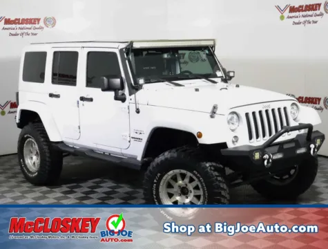 White 2017 Jeep Wrangler Unlimited Sahara for sale in Colorado Springs, CO