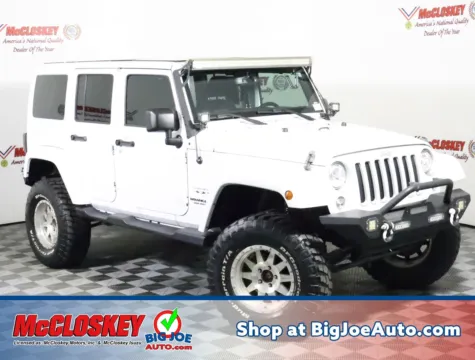 White 2017 Jeep Wrangler Unlimited Sahara for sale in Colorado Springs, CO