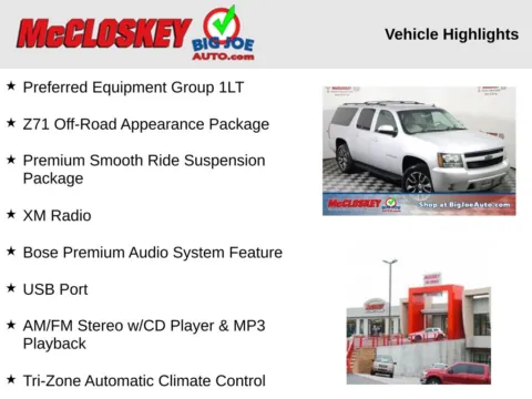 Photos of 2011 Chevrolet Suburban 1500 LT for sale in Colorado Springs, CO at McCloskey Truck Town (Licensed as McCloskey Motors Inc.)