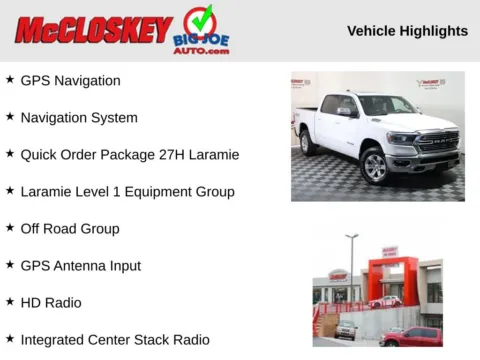 Photos of 2023 Ram 1500 Laramie for sale in Colorado Springs, CO at McCloskey Truck Town (Licensed as McCloskey Motors Inc.)