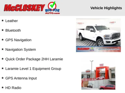 Photos of 2024 Ram 2500 Laramie for sale in Colorado Springs, CO at McCloskey Truck Town (Licensed as McCloskey Motors Inc.)