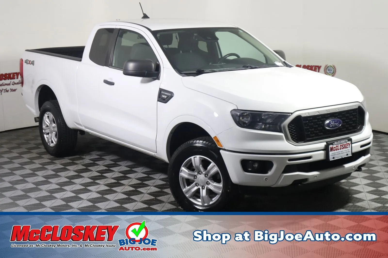 White 2019 Ford Ranger XLT for sale in Colorado Springs, CO