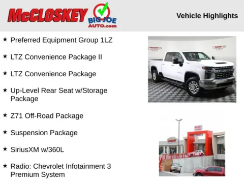 Photos of 2020 Chevrolet Silverado 2500HD LTZ for sale in Colorado Springs, CO at McCloskey Truck Town (Licensed as McCloskey Motors Inc.)