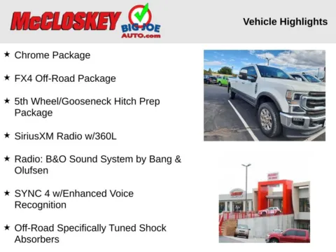 Photos of 2022 Ford F-350SD King Ranch for sale in Colorado Springs, CO at McCloskey Truck Town (Licensed as McCloskey Motors Inc.)