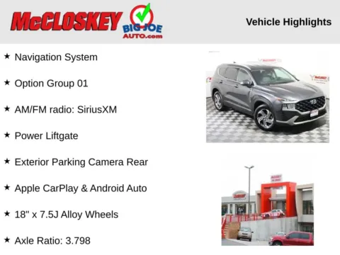 Photos of 2023 Hyundai Santa Fe SEL for sale in Colorado Springs, CO at McCloskey Truck Town (Licensed as McCloskey Motors Inc.)