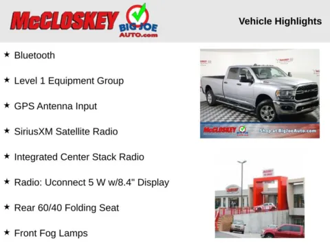 Photos of 2023 Ram 2500 Big Horn for sale in Colorado Springs, CO at McCloskey Truck Town (Licensed as McCloskey Motors Inc.)