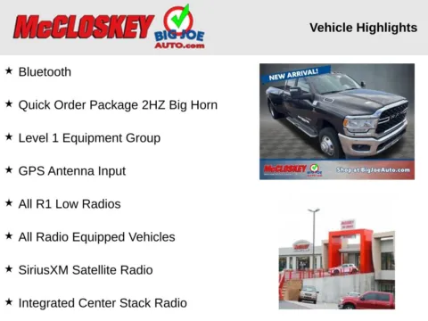Photos of 2024 Ram 3500 Big Horn for sale in Colorado Springs, CO at McCloskey Truck Town (Licensed as McCloskey Motors Inc.)