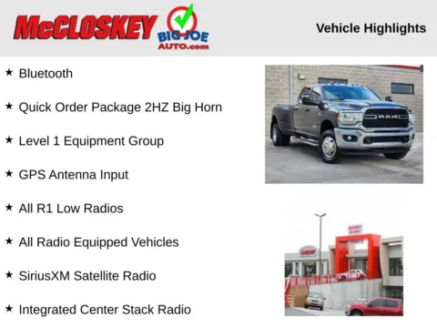 Photos of 2024 Ram 3500 Big Horn for sale in Colorado Springs, CO at McCloskey Truck Town (Licensed as McCloskey Motors Inc.)