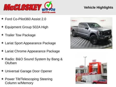 Photos of 2021 Ford F-150 Lariat for sale in Colorado Springs, CO at McCloskey Truck Town (Licensed as McCloskey Motors Inc.)