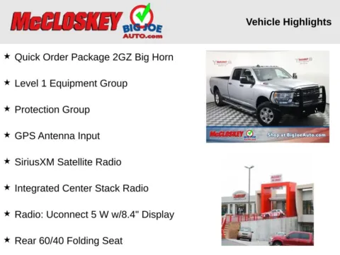 Photos of 2023 Ram 2500 Big Horn for sale in Colorado Springs, CO at McCloskey Truck Town (Licensed as McCloskey Motors Inc.)