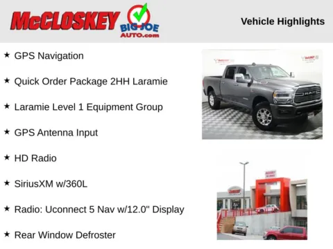 Photos of 2024 Ram 2500 Laramie for sale in Colorado Springs, CO at McCloskey Truck Town (Licensed as McCloskey Motors Inc.)