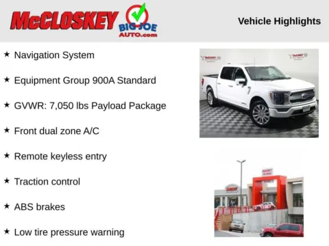 Another view of 2023 Ford F-150 Limited for sale in Colorado Springs, CO at McCloskey Truck Town (Licensed as McCloskey Motors Inc.)