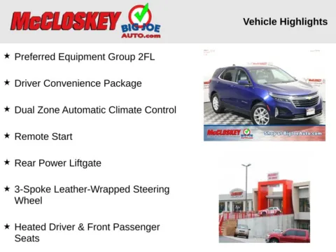 Photos of 2022 Chevrolet Equinox LT for sale in Colorado Springs, CO at McCloskey Truck Town (Licensed as McCloskey Motors Inc.)