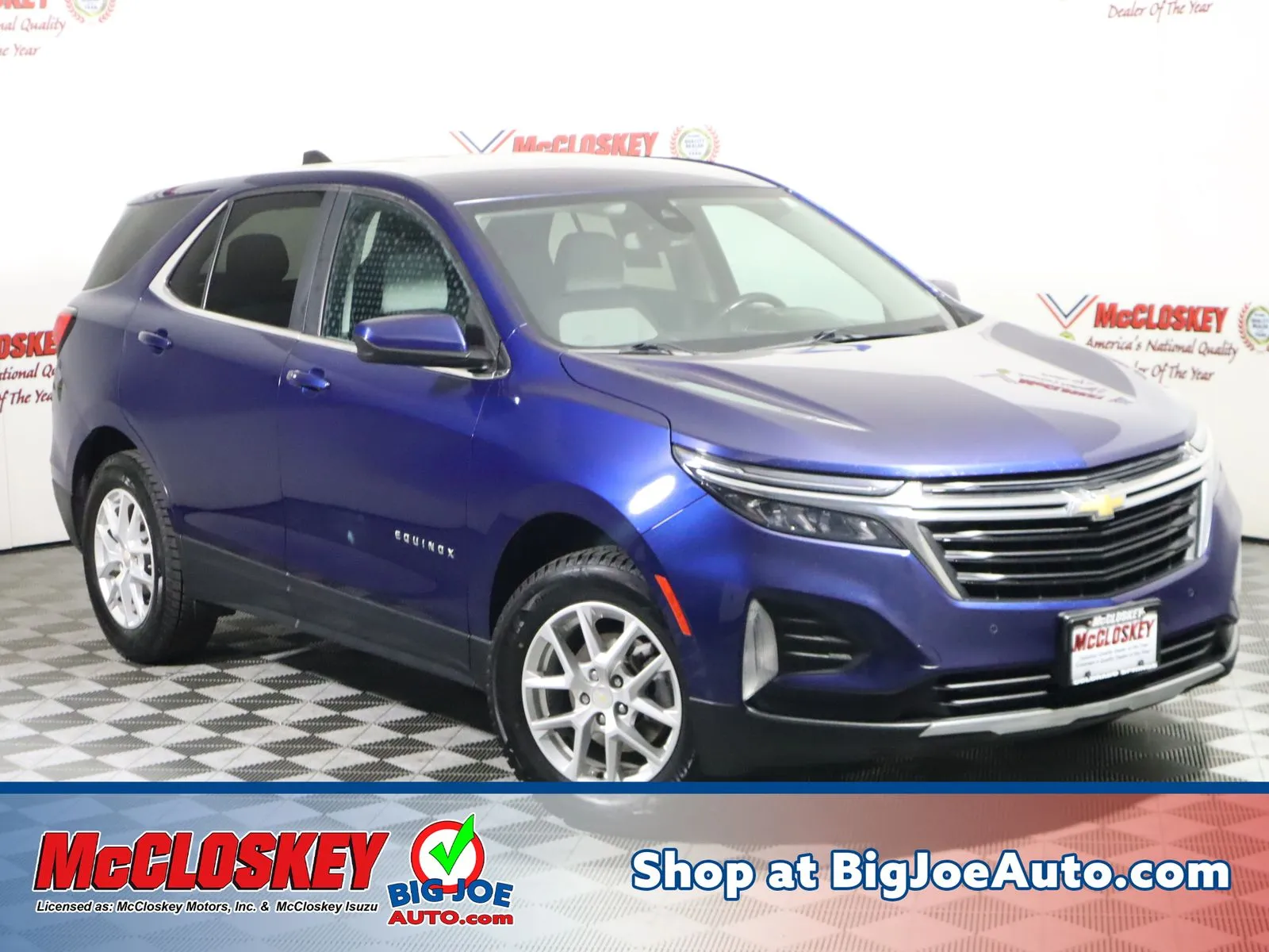 Blue 2022 Chevrolet Equinox LT for sale in Colorado Springs, CO