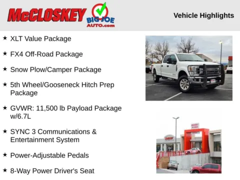 Photos of 2019 Ford F-350SD XLT for sale in Colorado Springs, CO at McCloskey Truck Town (Licensed as McCloskey Motors Inc.)