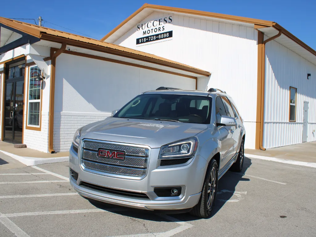 Silver 2013 GMC Acadia Denali for sale in Tulsa, OK