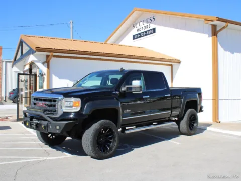 Black 2015 GMC Sierra 1500 SLT for sale in Tulsa, OK