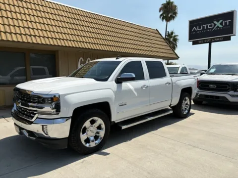 White 2018 Chevrolet Silverado 1500 LTZ for sale in Riverside, CA