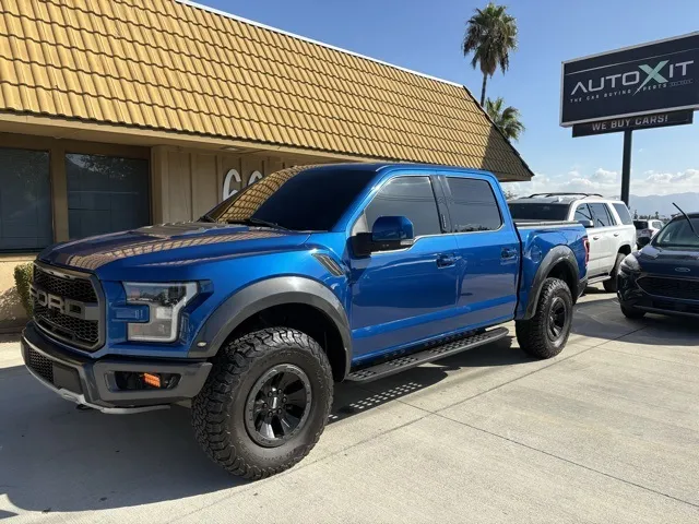 Blue 2018 Ford F-150 Raptor for sale in Riverside, CA