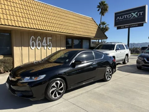 Black 2016 Honda Accord LX-S for sale in Riverside, CA