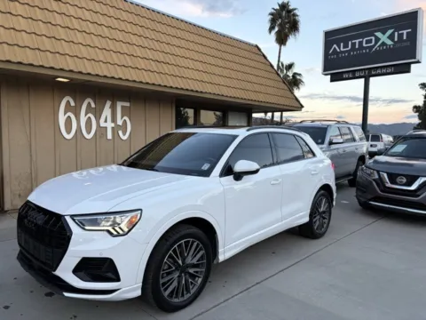 White 2023 Audi Q3 Premium for sale in Riverside, CA