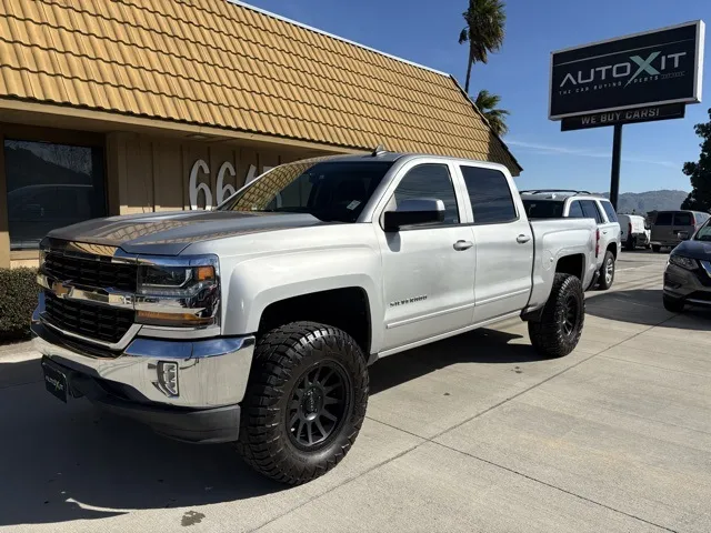 Silver 2018 Chevrolet Silverado 1500 LT for sale in Riverside, CA