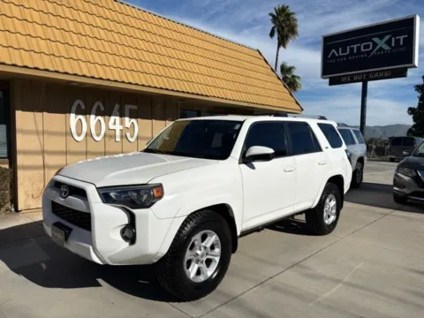 White 2019 Toyota 4Runner SR5 for sale in Riverside, CA