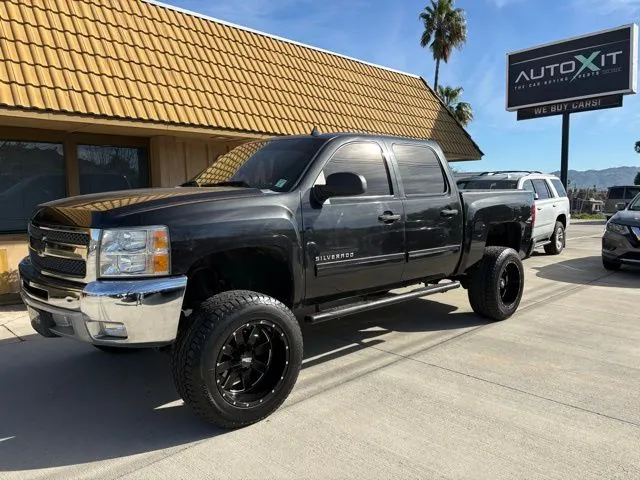 Black 2012 Chevrolet Silverado 1500 LT for sale in Riverside, CA