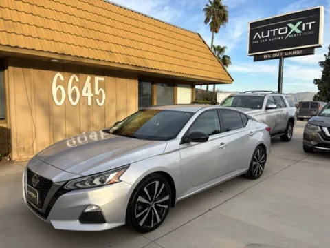 Silver 2019 Nissan Altima 2.5 SR for sale in Riverside, CA