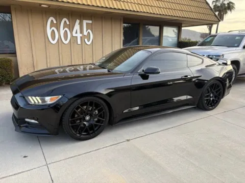 Another view of 2017 Ford Mustang V6 for sale in Riverside, CA at AutoXit