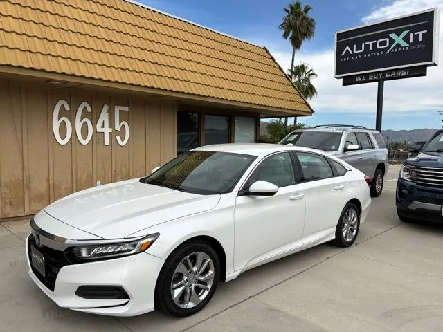 White 2018 Honda Accord LX for sale in Riverside, CA