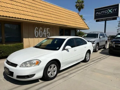 White 2010 Chevrolet Impala LT for sale in Riverside, CA