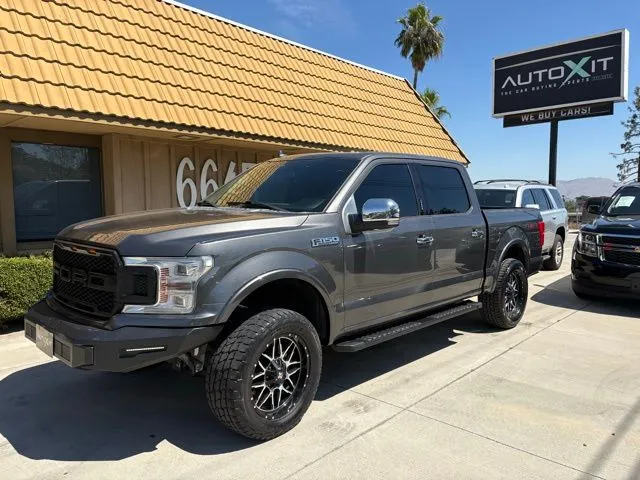 Gray 2018 Ford F-150 Lariat for sale in Riverside, CA