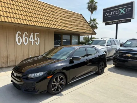 Black 2017 Honda Civic Sport for sale in Riverside, CA