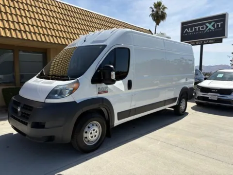 White 2016 Ram ProMaster 2500 High Roof for sale in Riverside, CA