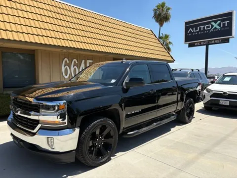 Black 2017 Chevrolet Silverado 1500 LT for sale in Riverside, CA