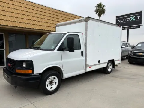 White 2010 GMC Savana 3500 Work Van for sale in Riverside, CA