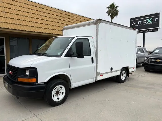 White 2010 GMC Savana 3500 Work Van for sale in Riverside, CA