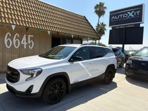 White 2021 GMC Terrain SLT for sale in Riverside, CA