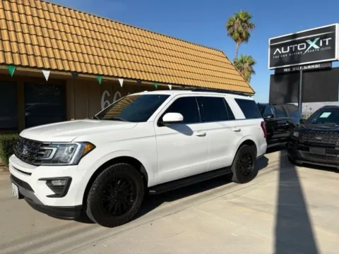White 2019 Ford Expedition XLT for sale in Riverside, CA