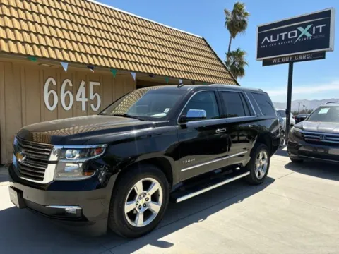 Black 2015 Chevrolet Tahoe LTZ for sale in Riverside, CA