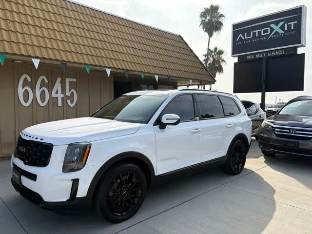 White 2022 Kia Telluride EX for sale in Riverside, CA