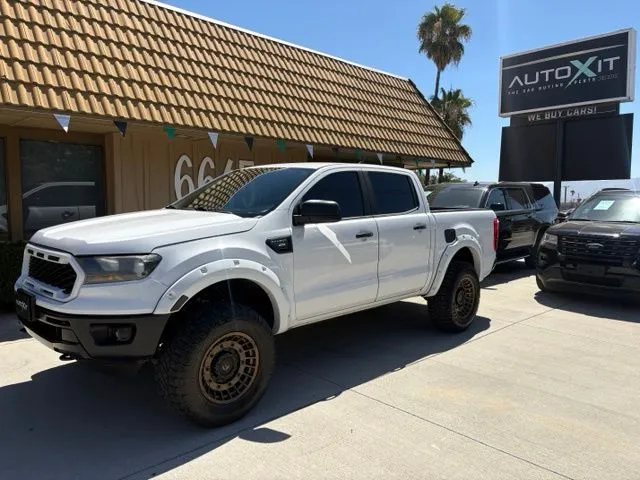 White 2019 Ford Ranger XL for sale in Riverside, CA