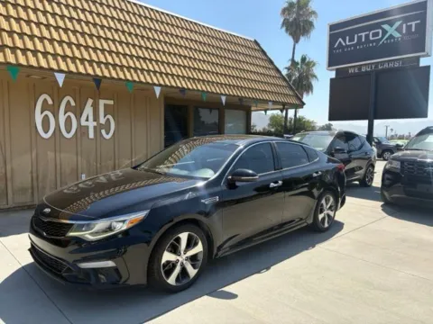 Black 2019 Kia Optima S for sale in Riverside, CA