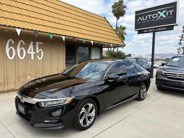 Black 2018 Honda Accord EX for sale in Riverside, CA