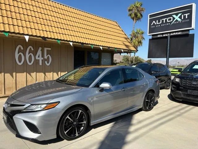Silver 2019 Toyota Camry XSE for sale in Riverside, CA