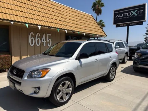 Silver 2012 Toyota RAV4 Sport for sale in Riverside, CA