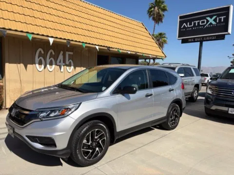 Silver 2016 Honda CR-V SE for sale in Riverside, CA