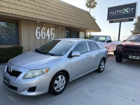 Silver 2009 Toyota Corolla LE for sale in Riverside, CA